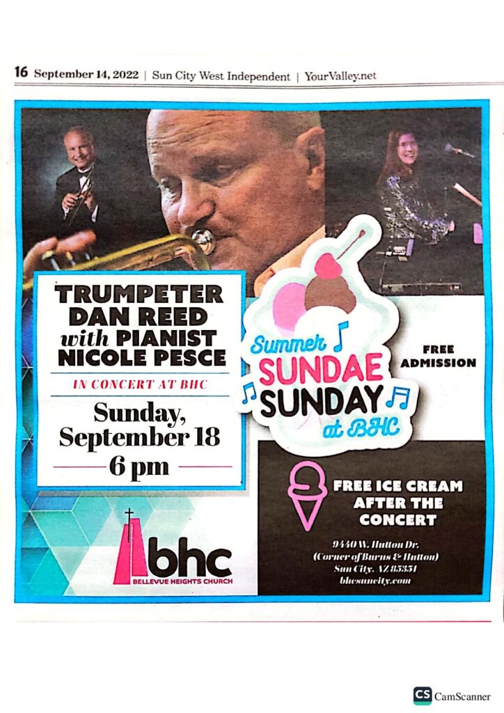 Dan Reed & Nicole Pesce in Concert at Bellevue Heights Church